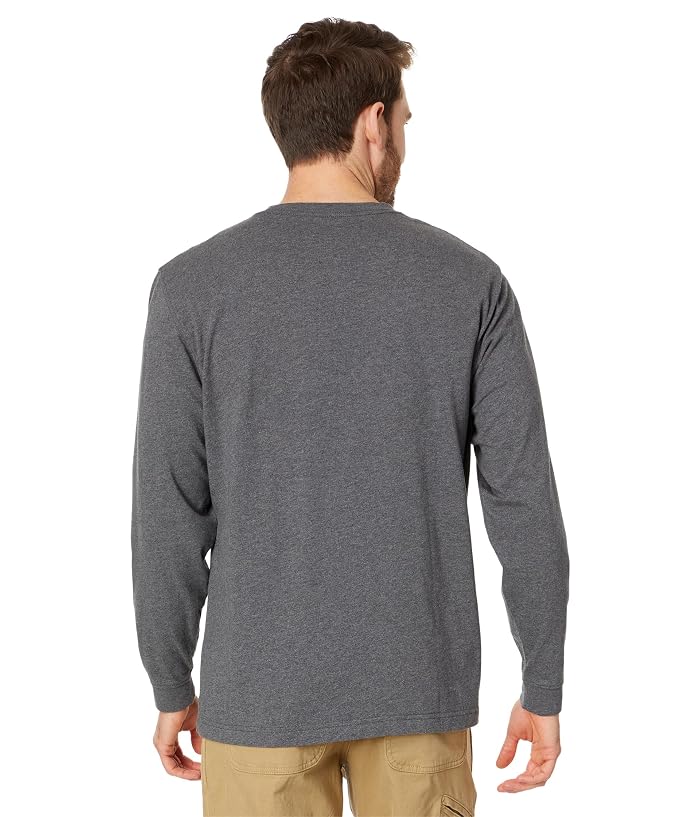 L.L.Bean Carefree Unshrinkable Tee with Pocket Long Sleeve - Image 2