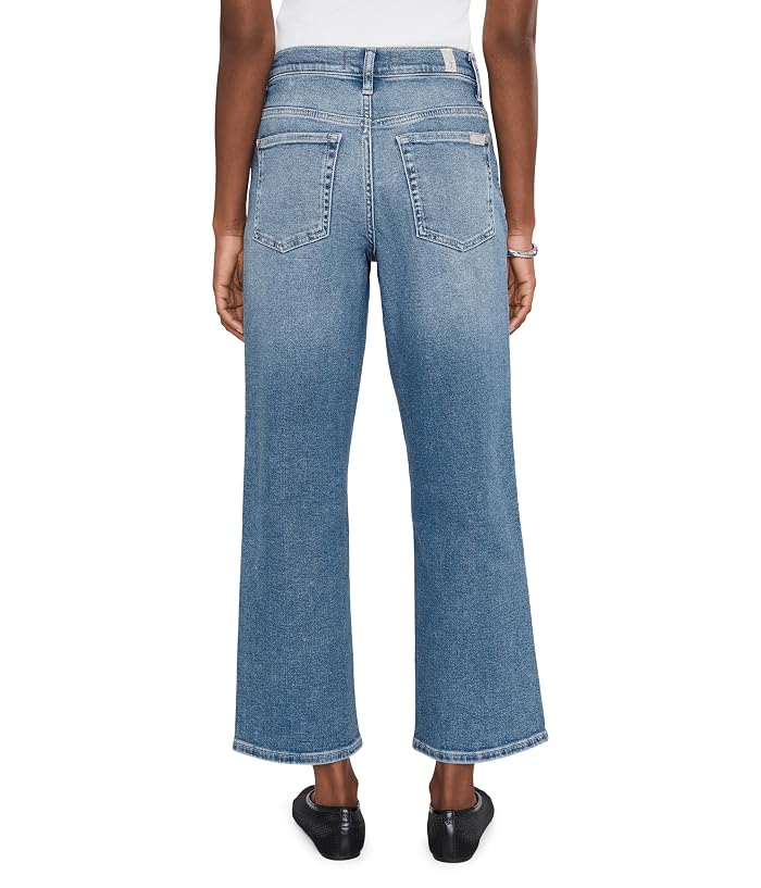 7 For All Mankind Stovepipe Straight Ankle in Oceanstone - Image 4
