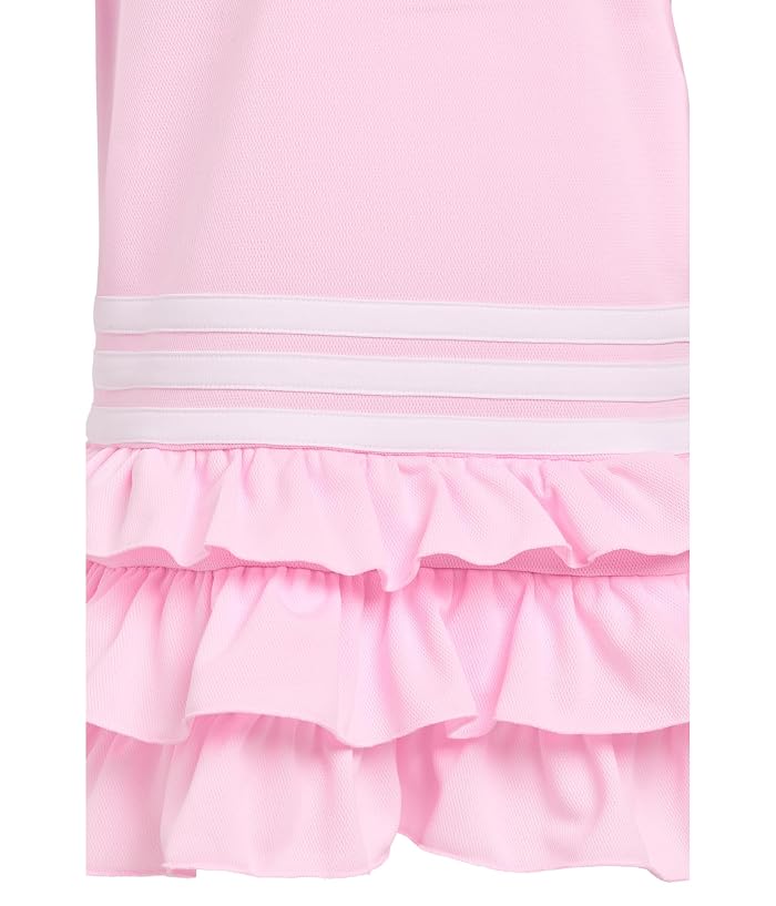 adidas Kids Ruffle Polo Dress (Toddler/Little Kids) - Image 3