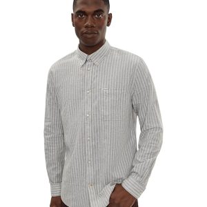 Barbour Nelson Striped Long Sleeve Tailored Shirt