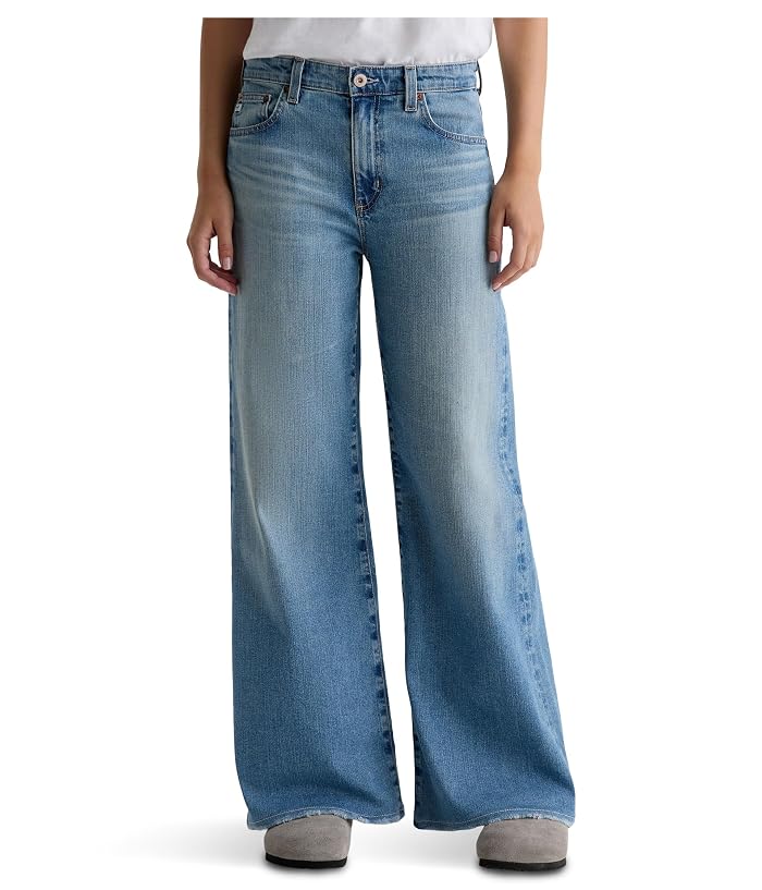 AG Jeans Saige Mid-Rise Wide Leg