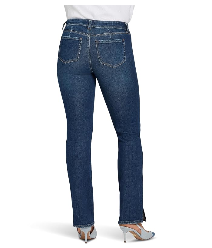 NYDJ Petite Marilyn Straight Side Slit Jeans - Image 4