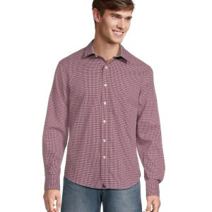 UNTUCKit Long Sleeve Performance Delune Shirt