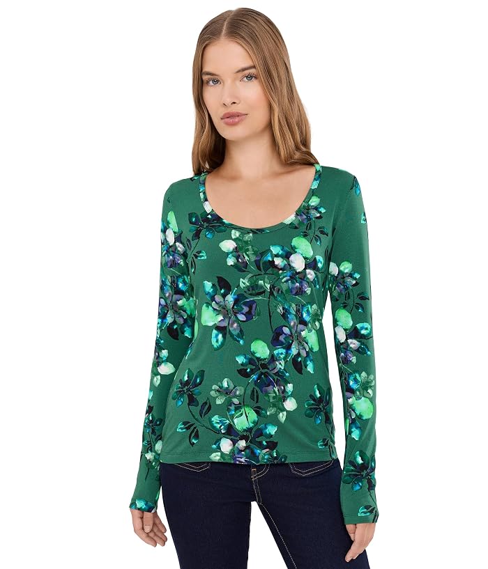 Johnny Was The Janie Favorite Fitted Button-Down Tee