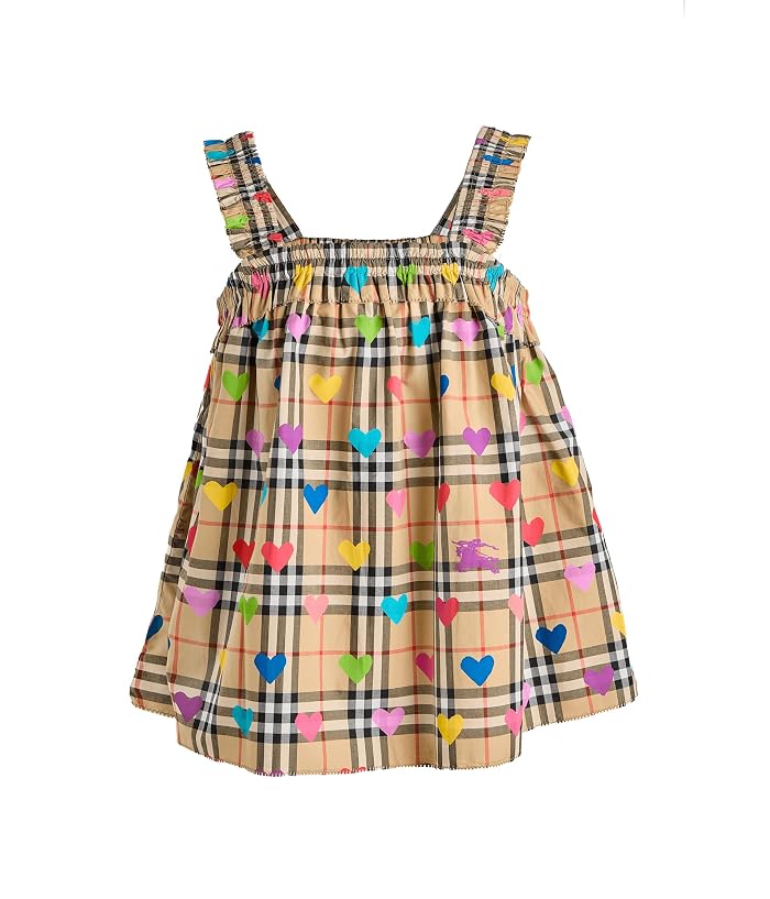 Burberry Kids Gabi Heart Check Shirt (big Kid) - Image 4