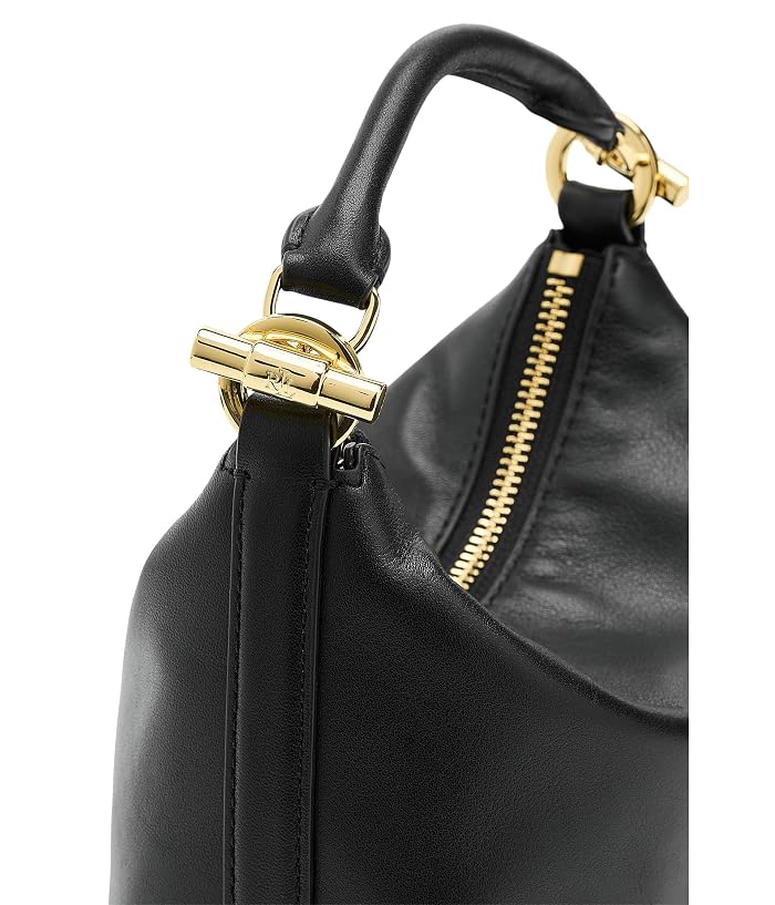 Lauren Ralph Lauren Nappa Leather Mini Blaike Shoulder Bag - Image 4