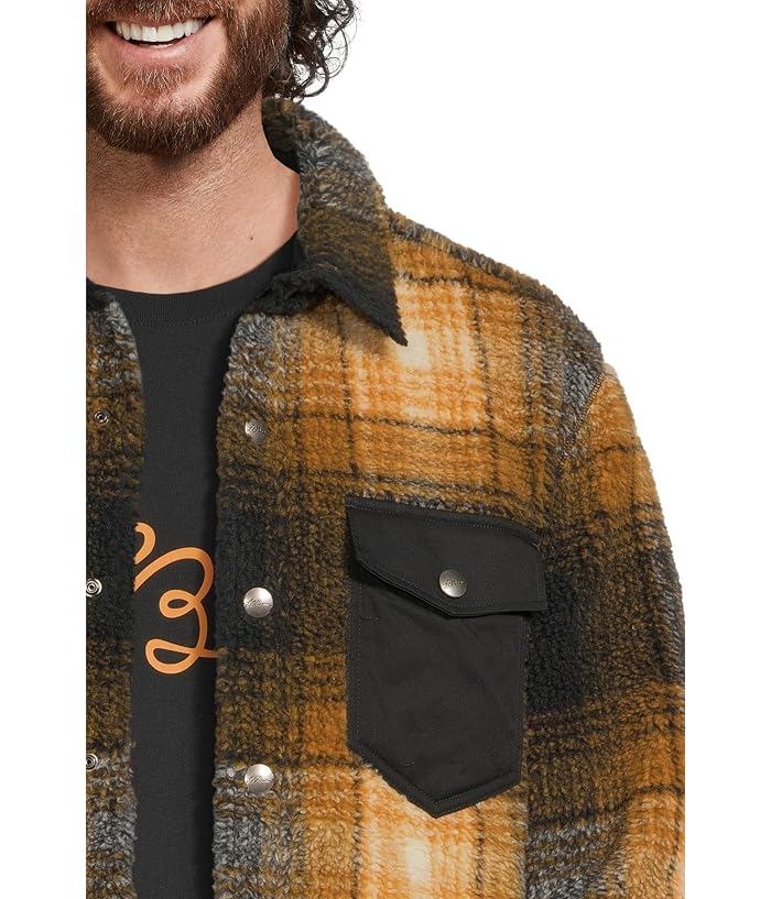 L.L.Bean Signature Mixed Media Fleece Jacket Plaid - Image 4