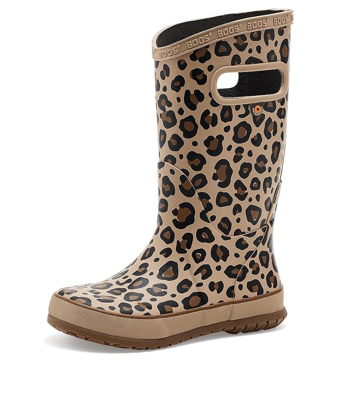 Bogs Kids Rain Boot Leopard (Little Kid/Big Kid)