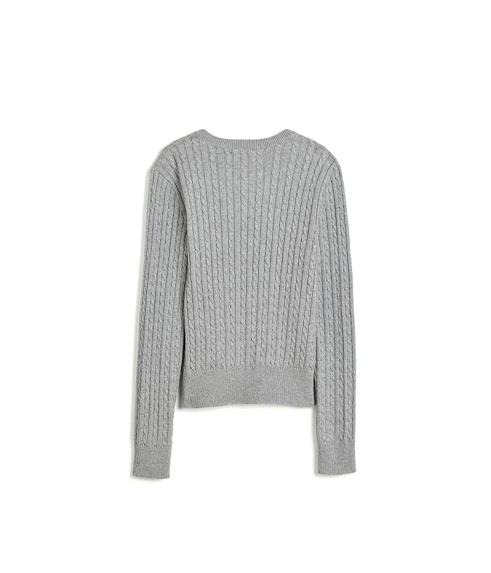 Polo Ralph Lauren Kids Mini-Cable Cotton Cardigan (Big Kid) - Image 2