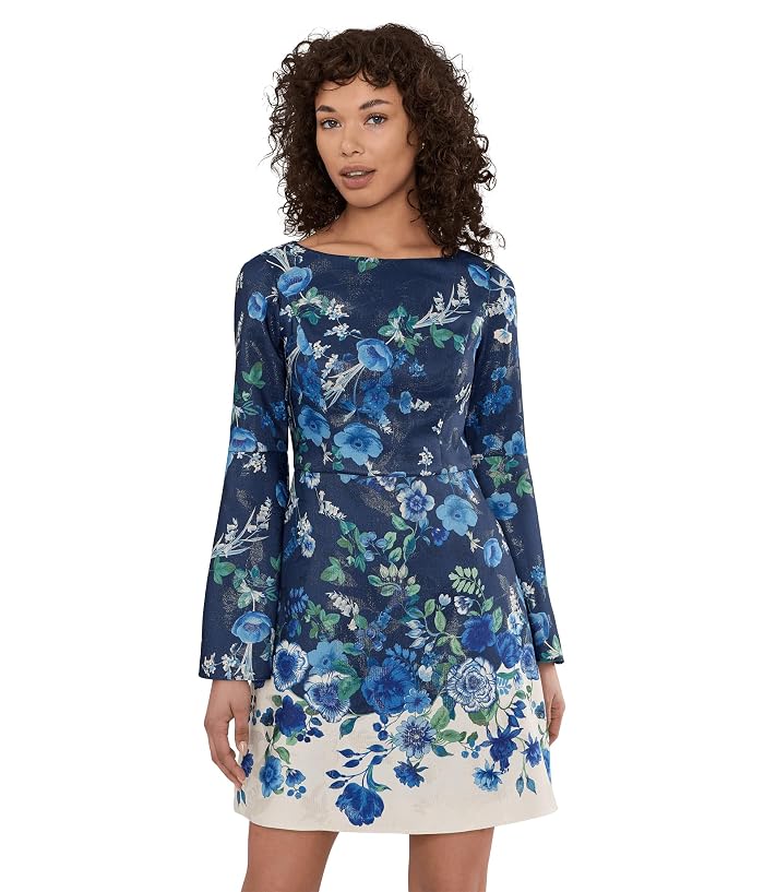 Adrianna Papell Printed A-Line