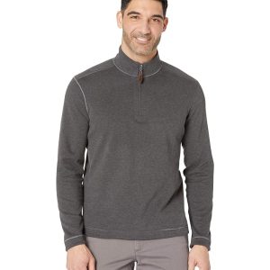 Johnston & Murphy Reversible Solid 1/4 Zip