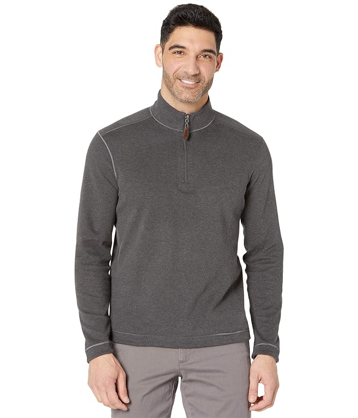 Johnston & Murphy Reversible Solid 1/4 Zip