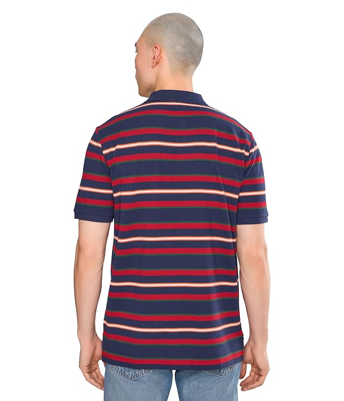 Polo Ralph Lauren Classic Fit Striped Mesh Polo Shirt - Image 4