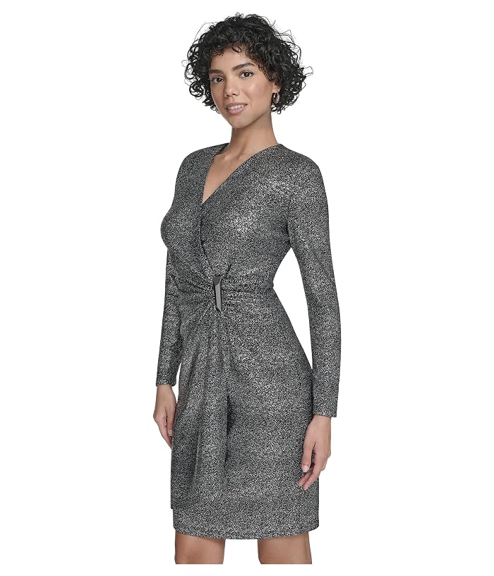 Calvin Klein Glitter Knit Bar Dress - Image 3