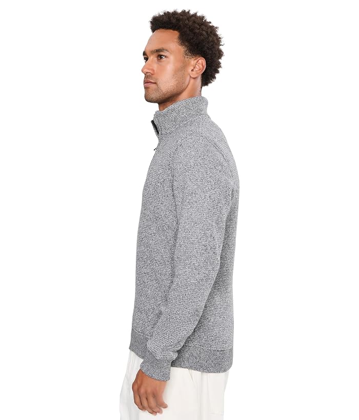 Vince Brushed Waffle 1/4 Zip - Image 3