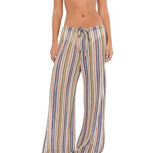 BECCA Seaside Crochet Split Leg Pants