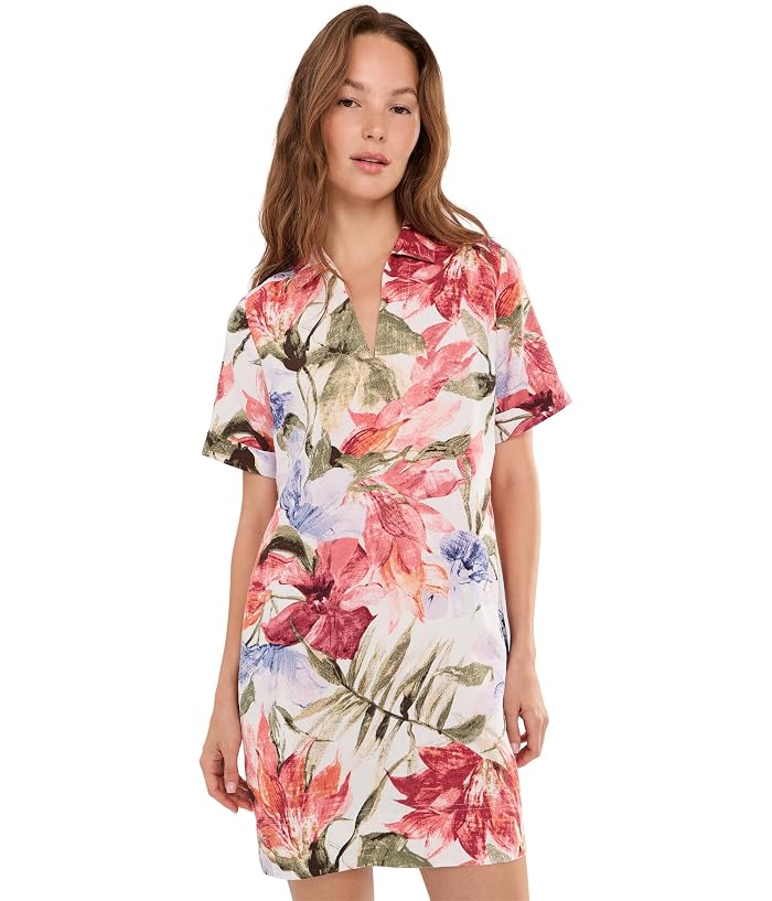 Tommy Bahama Island Bloom Short Sleeve Shift Dress
