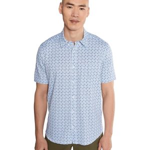 Johnston & Murphy Xc Flex Ascend Short-sleeve Knit Shirt