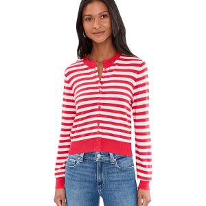 525 america Harlow Striped Button Down Cardigan