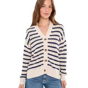 Salty Crew Captains Cardigan