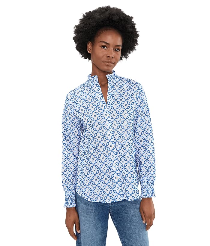 NIC+ZOE Embroidered Tile Shirt