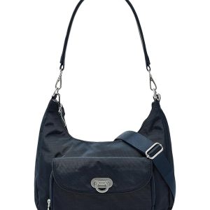 Baggallini Coastal Flip Lock Half Moon Bag