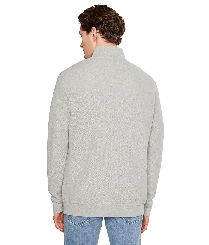 Barbour Pique Interlock Half Zip Sweatshirt - Image 4