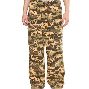 PUMA Woven Camo Print Pants