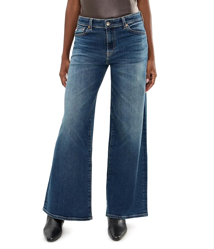AG Jeans Saige Wide Leg Mid-Rise Fit