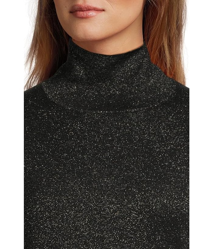 Eileen Fisher Wool Lurex Turtle Neck - Image 4