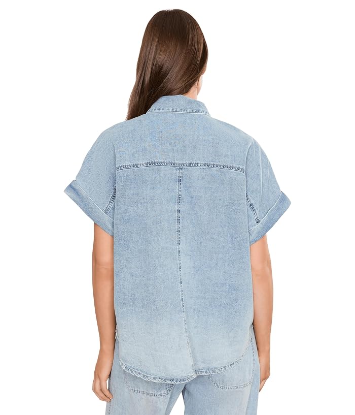 DAZE Shore Top Rolled Sleeve Top - Image 4