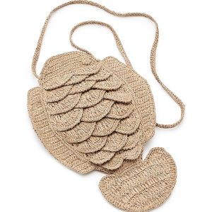 Madewell Handwoven Fish Crossbody Bag