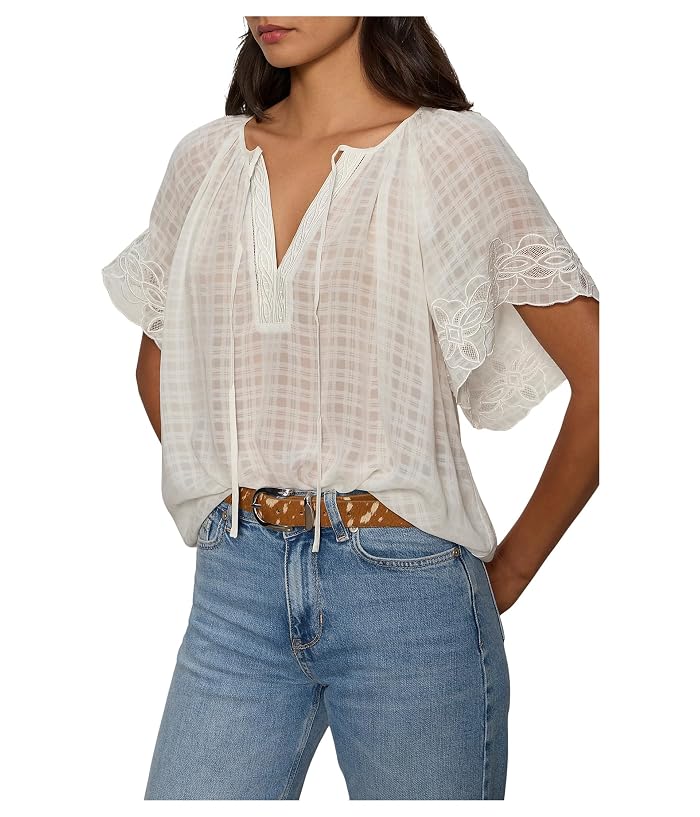 Sanctuary Easy Brunch Embroidered Blouse