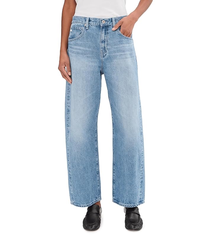 AG Jeans Hattie High-Rise Barrel