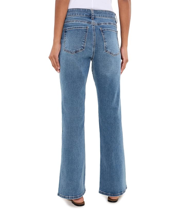 KUT from the Kloth Stella High-Rise Flare Clean Hem - Image 4
