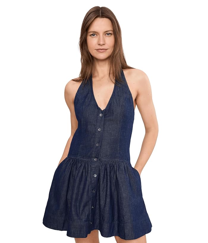 Free People Clean Break Denim Mini
