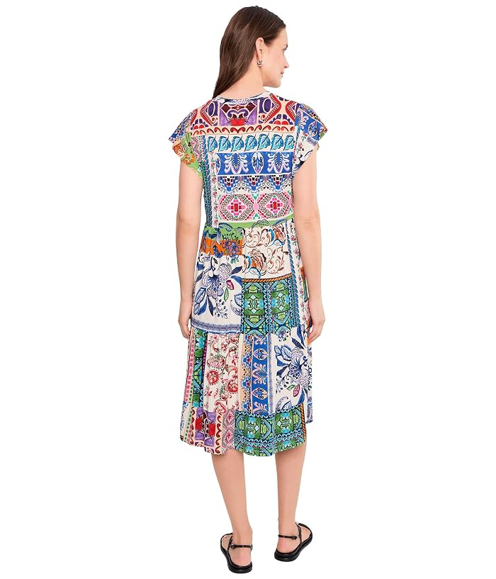 Johnny Was The Janie Favorite Tiered Tea Length Dress- Armeri - Image 4