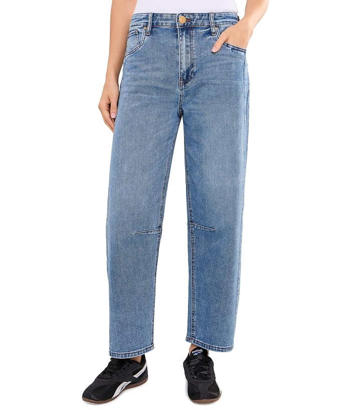 KUT from the Kloth Ashton High-Rise Relaxed Leg Pants w/ Frontside Panel