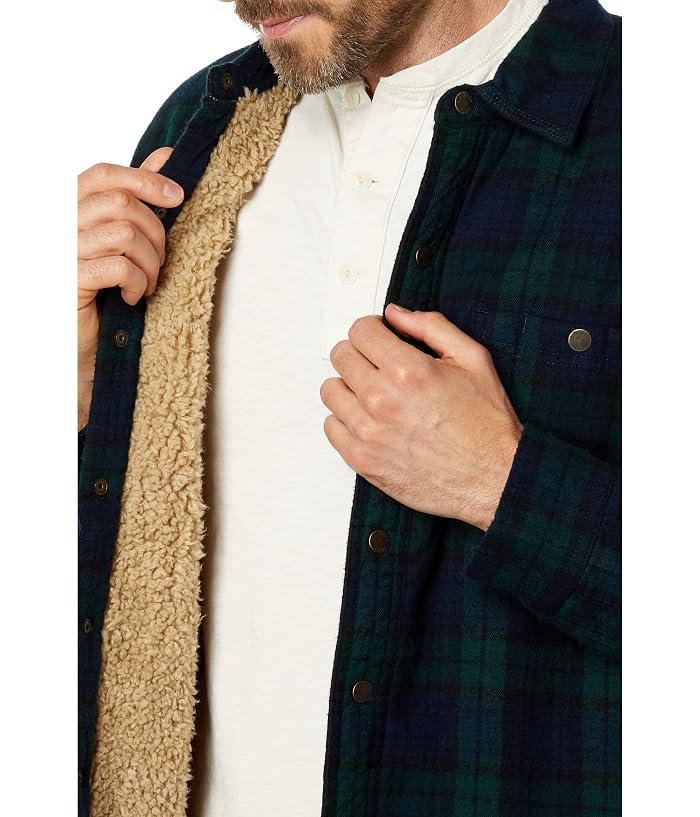 L.L.Bean Sherpa Lined Scotch Plaid Shirt Long Sleeve Regular - Image 3