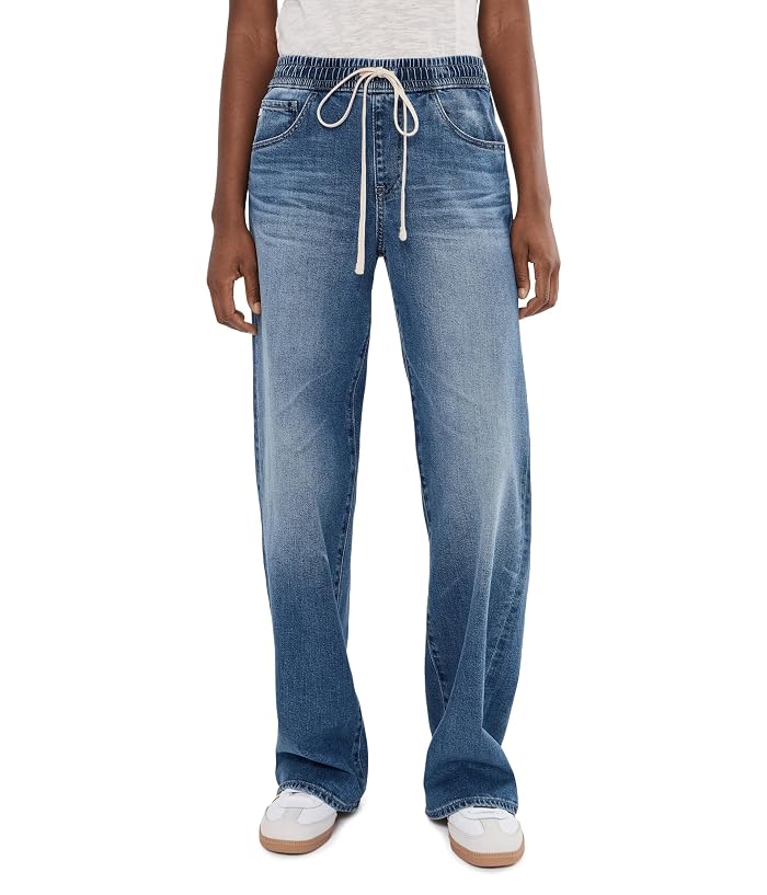 AG Jeans Adria Cinched Low Rise Wide Leg