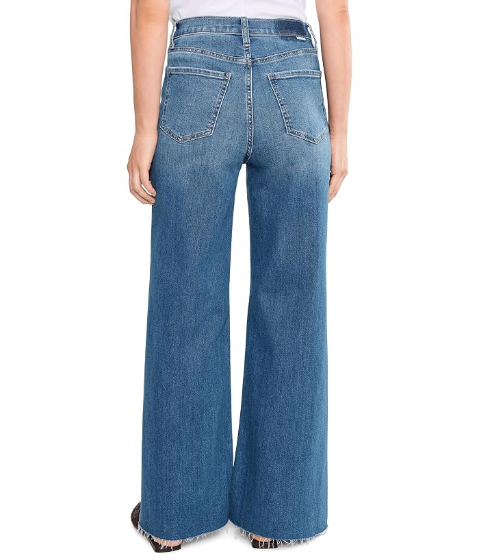 DAZE Far Out High-rise Wide Leg In New Indigo - Image 4