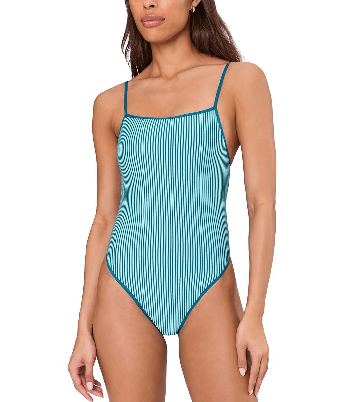 Nike Ripple Texture Squareneck One Piece