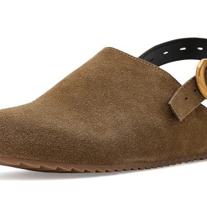 Amie Rafa Toni Suede Clogs