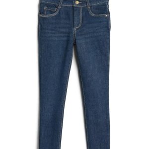 Janie and Jack Dark Wash Skinny Denim (Toddler/Little Kid/Big Kid)