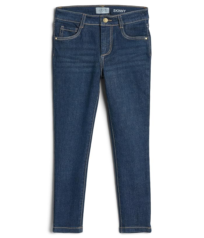 Janie and Jack Dark Wash Skinny Denim (Toddler/Little Kid/Big Kid)