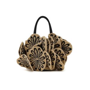 FARM Rio Flower Raffia Bag