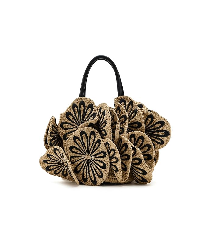 FARM Rio Flower Raffia Bag