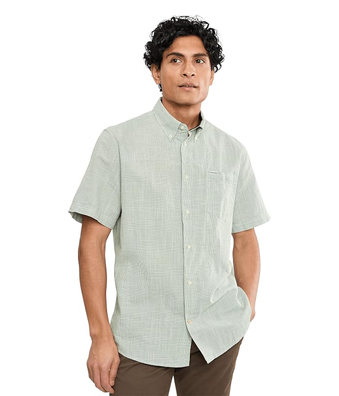 Barbour Fleming Linen Blend Regular Short Sleeve Shirt