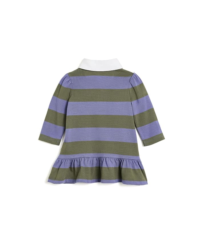Polo Ralph Lauren Kids Striped Cotton Rugby Dress & Bloomer (Infant) - Image 2