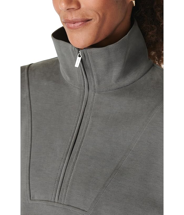 Sweaty Betty Sand Wash Funnel Neck Half Zip - Image 3